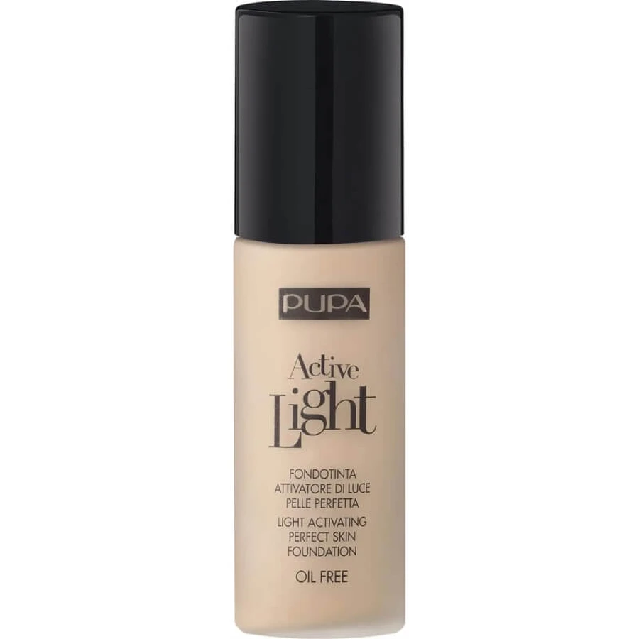 Pupa Active Light - Base de maquillaje sin aceites con SPF 10 para una piel perfecta - N.º 040
