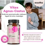 Maelha Nutrition Vitex agnus-castus 60 Kapseln – Nahrungsergänzungsmittel für den Menstruationszyklus