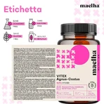 Maelha Nutrition Vitex agnus-castus 60 Kapseln – Nahrungsergänzungsmittel für den Menstruationszyklus