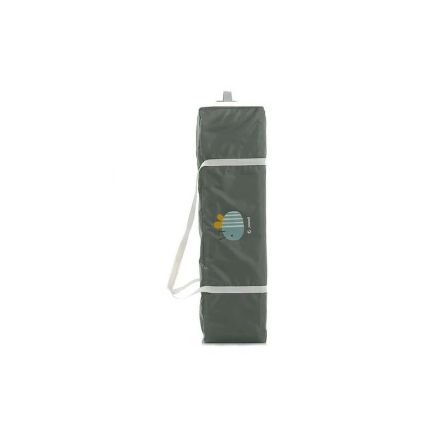 Jane Box Square Babytrage für Neugeborene bis 15 kg mit 4 Tragegriffen + Reisetasche – Botanic