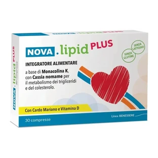 Benessere nova.lipid plus 30 tablets - cholesterol supplement