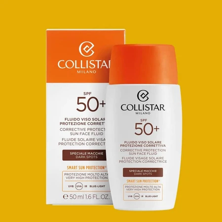 Collistar SPF 50+ Face Sunscreen: Special Corrective Fluid for Dark Spots, Very High Protection, 50 ml