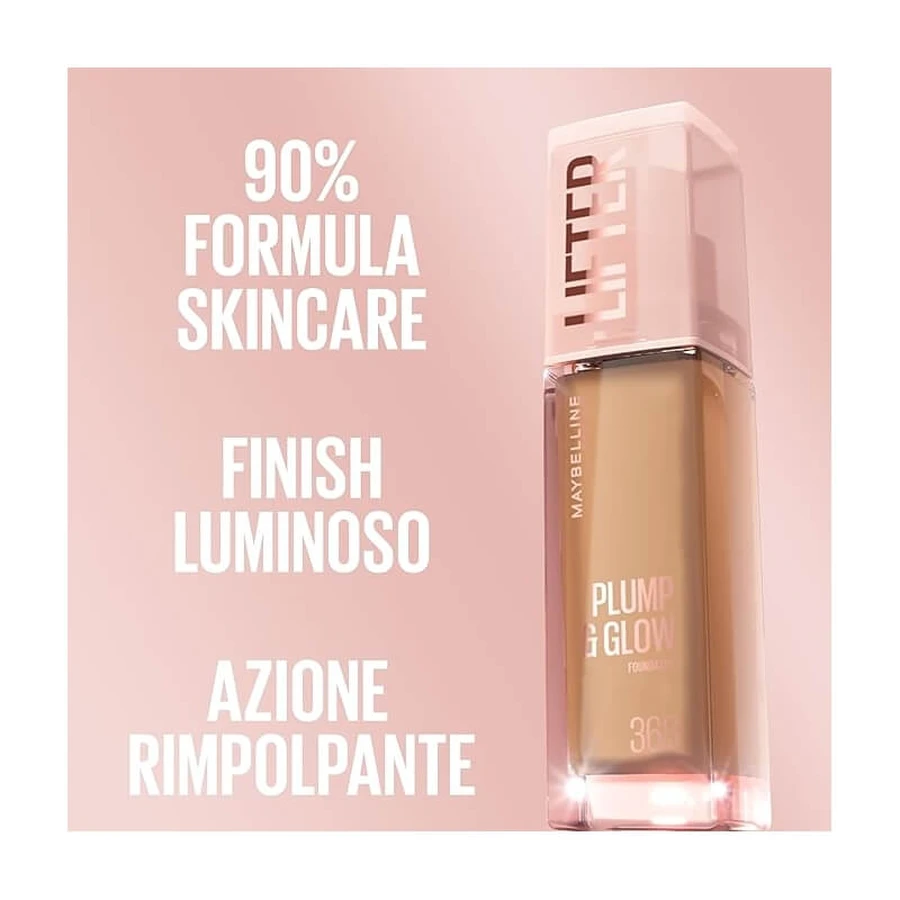 Maybelline Lifter Plump &amp; Glow - Base de maquillaje n.º 110