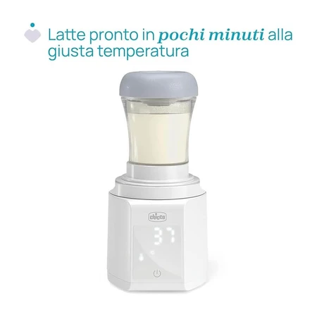 Chicco Bottle Warmer - Portable 2-in-1 with Sterilizer, USB-C Charging, and Universal Compatibility