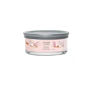 Yankee Candle Pink Sands - Signature-kaars in een glas met 5 lonten, 340 g