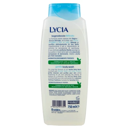 Lycia Gentle douchegel 750 ml