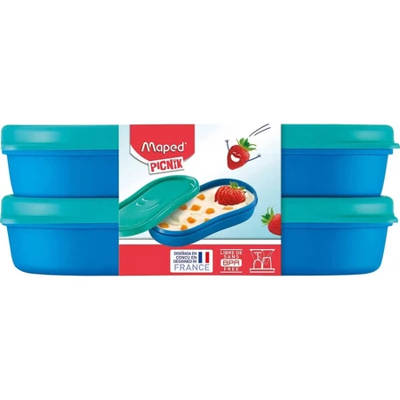 Maped Picnik - 2 cajas azules para merienda