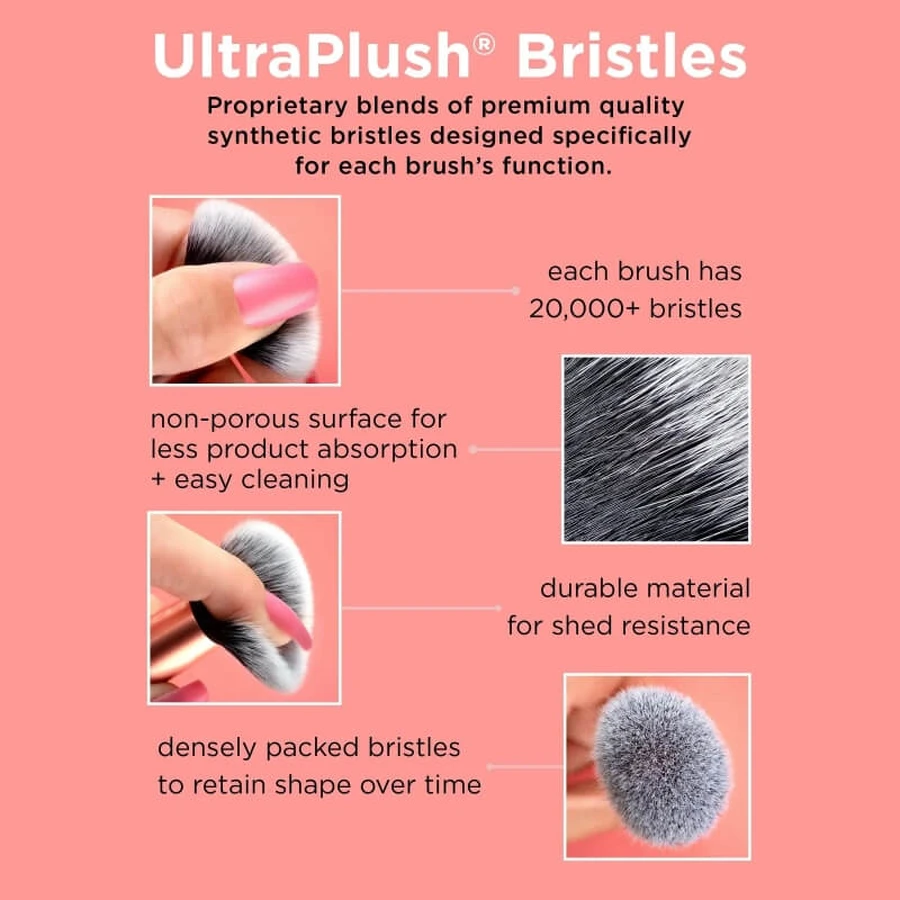 Real Techniques Blush - Pincel para colorete n.º 400
