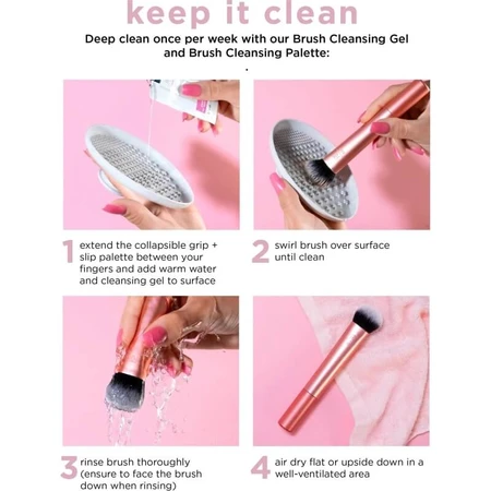 Real Techniques Blush - Pincel para colorete n.º 400