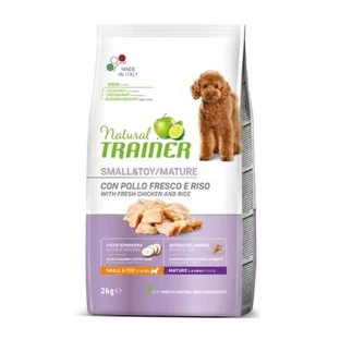 Natural Trainer Natural Small &amp; Toy Maturity Verse Kip en Rijst - Compleet voer voor volwassen honden van kleine rassen, 2 kg