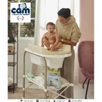 Cam Cambio - Conjunto de cambiador y bañera, color 261 beige