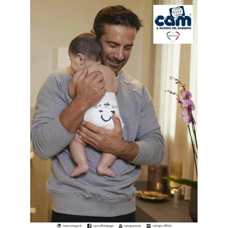 Cam Cambio - Conjunto de cambiador y bañera, color 261 beige