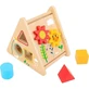 Tooky Toys Houten activiteitendriehoek 12m+