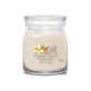 Yankee Candle Signature Vanilla Crème Brûlée - Bougie en pot moyen, 368 g