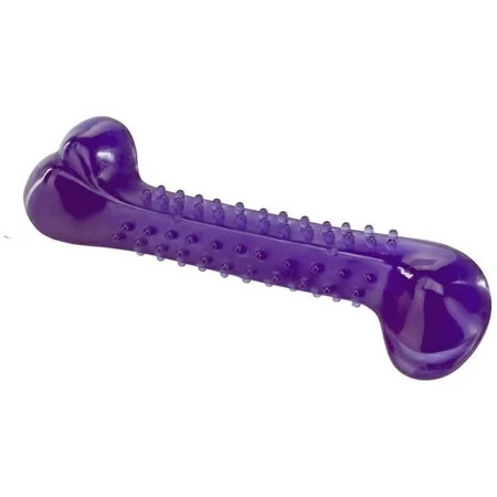 Ferplast Osso pa 6484 - 1 juguete resistente para la higiene dental de los perros con dientes en relieve, 18,7 cm