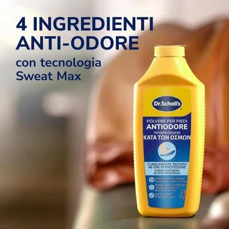 Scholl Anti-Odor Foot Powder, 85 g