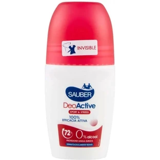 Sauber Deoactive Sport &amp; Stress - Desodorante en roll-on, 70 ml