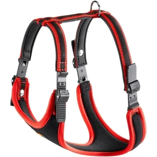 Ferplast Ergocomfort P Medium Red – ergonomiczna uprząż z możliwością precyzyjnej regulacji