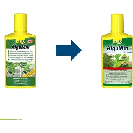 Tetra Algumin - Complete Algae Treatment for Freshwater Aquariums, 250 ml