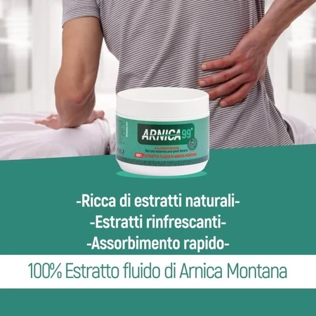 Arnica Gel 99 - Sterk geconcentreerde gel voor uitwendig gebruik voor en na het sporten, 500 ml