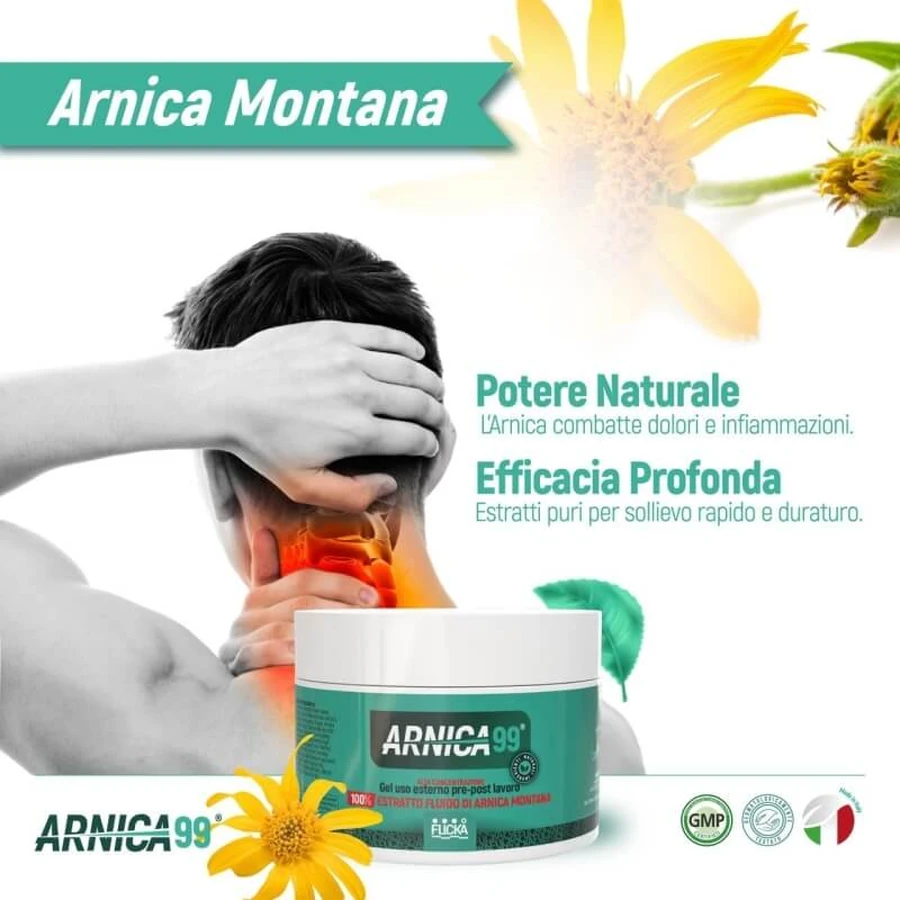 Arnica Gel 99 - Sterk geconcentreerde gel voor uitwendig gebruik voor en na het sporten, 500 ml