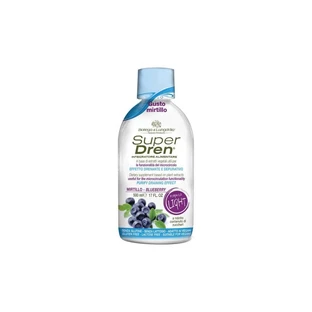 Super Dren Blueberry Light 500 ml – Nahrungsergänzungsmittel zur Entgiftung, Entwässerung und Förderung der Mikrozirkulation