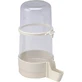 Ferplast Beverino sifone fpi 4562 - per uccelli e canarini in plastica con attacco esterno gabbia avorio 0,4 l