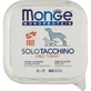 Monge Single-Protein Kalkoen - Compleet voer voor volwassen honden, 150 g