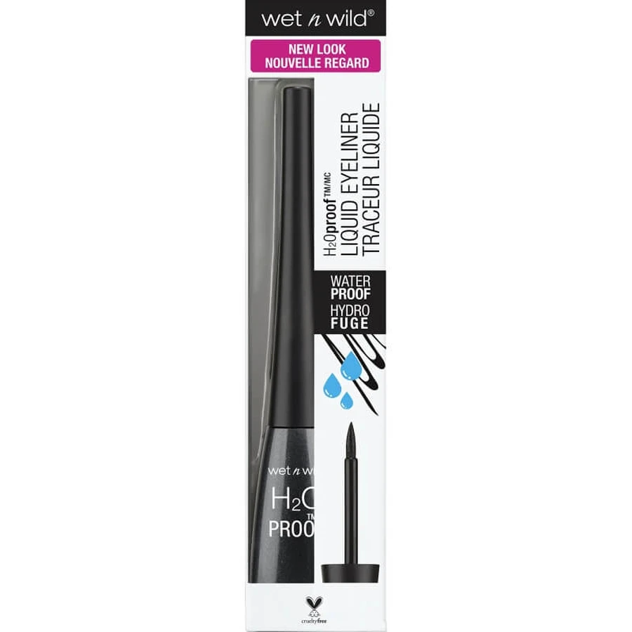 Wet n Wild H2O Proof – Flüssiger Eyeliner – E879 Schwarz