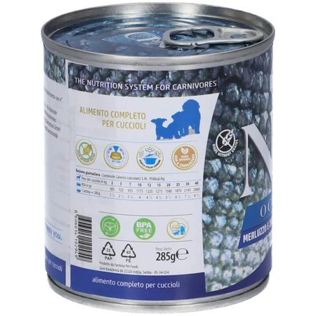 Farmina N&amp;d Ocean Puppy Kabeljauw en Pompoen - Compleet voer voor puppy's en zogende honden, 285 g
