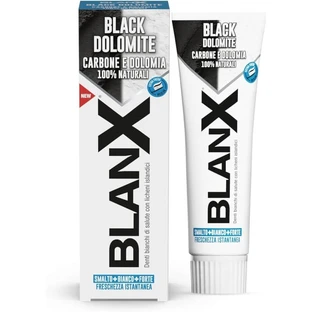 Blanx Black Dolomite – Zahnpasta für die Mundhygiene, 75 ml