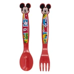 Disney Baby Mickey Set - 2 plastic utensils