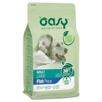 Oasy Adult Large met vissmaak – Compleet voer voor grote en reusachtige volwassen honden, 3 kg