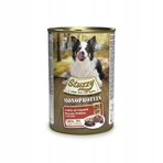 Schesir Stuzzy « Single-Protein » au bœuf frais - Aliment complet pour chiens adultes, 400 g