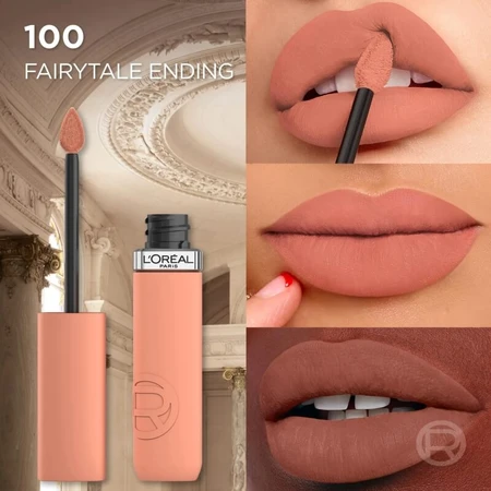 L'Oréal Paris Infaillible Matte Resistance - Barra de labios mate n.º 100 Fairy Tale Ending