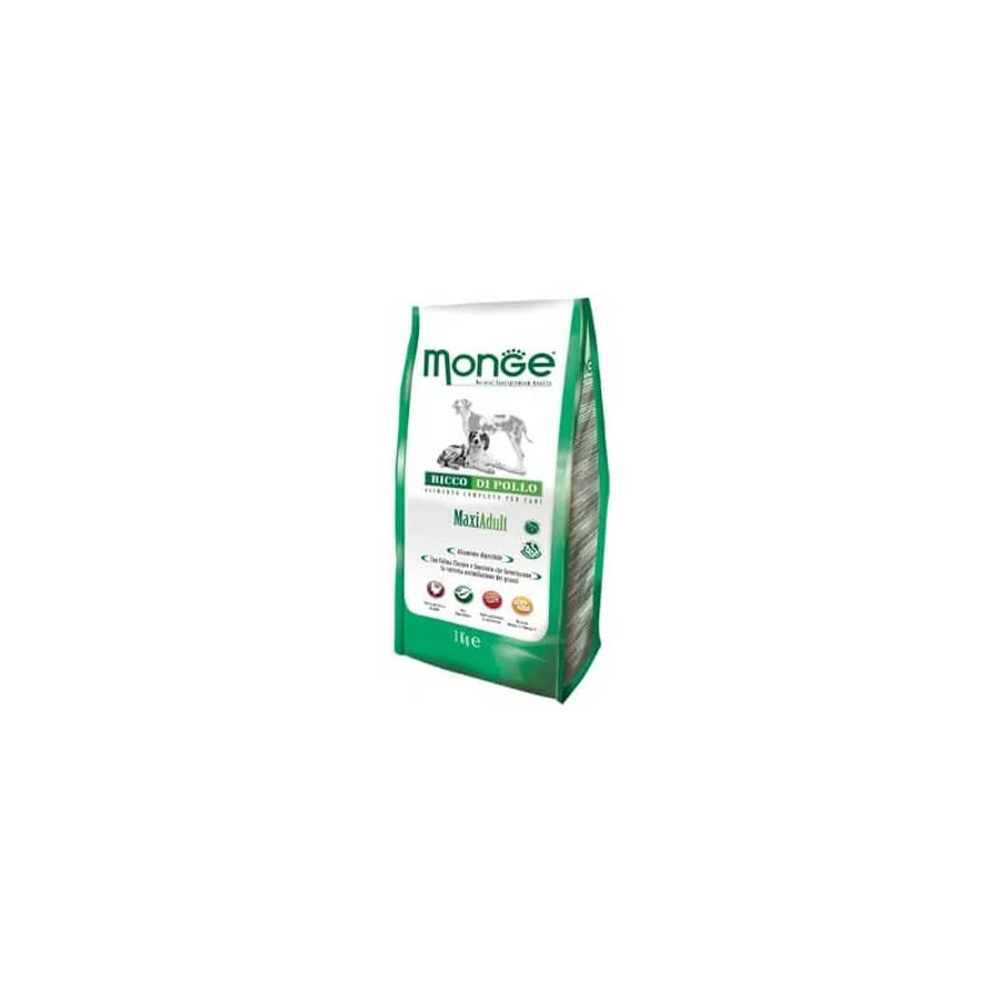 Monge Super Premium Adult Maxi, croquettes pour chien à la poulet, 3 kg