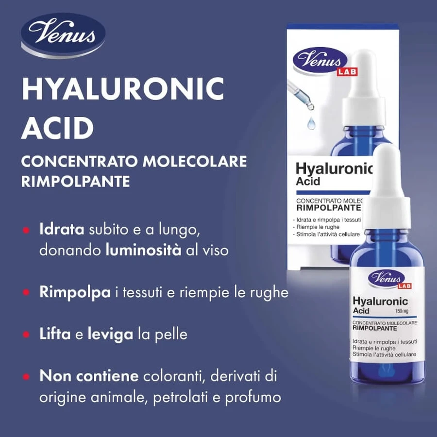 Venus Hyaluronzuur - Hydraterend concentraat voor een voller huidbeeld 30 ml