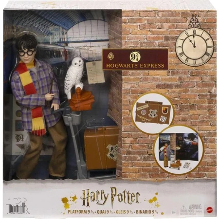 Mattel Harry Potter Perron 9 3/4 - Speelset met Harry en accessoires
