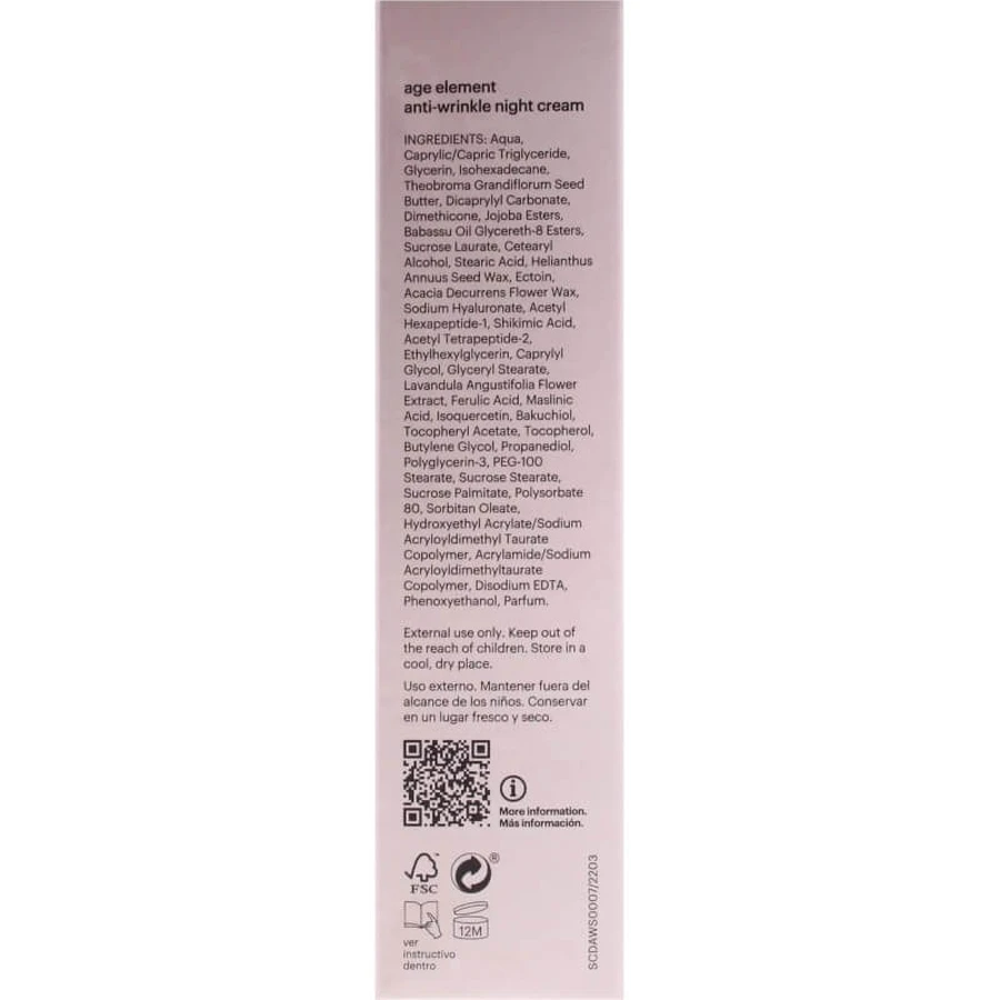 Mesoestetic Age Element - Crème de nuit anti-âge 50 ml