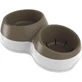 Bama Pet Ciotolotto - Double Bowl with Fresh Water Reservoir and Non-Slip Base for Medium-Sized Dogs and Cats