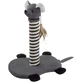 Ferplast Pa 4005 - "Mickey Mouse" cat scratching post with hanging toy and natural sisal column
