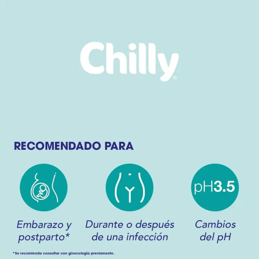 Chilly pH 3,5 - 12 intieme doekjes met extra bescherming