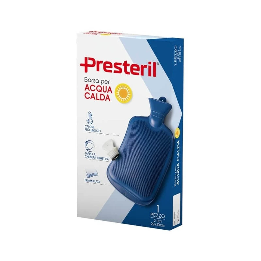 Presteril 2-liter hot water bottle (29 x 19 cm)