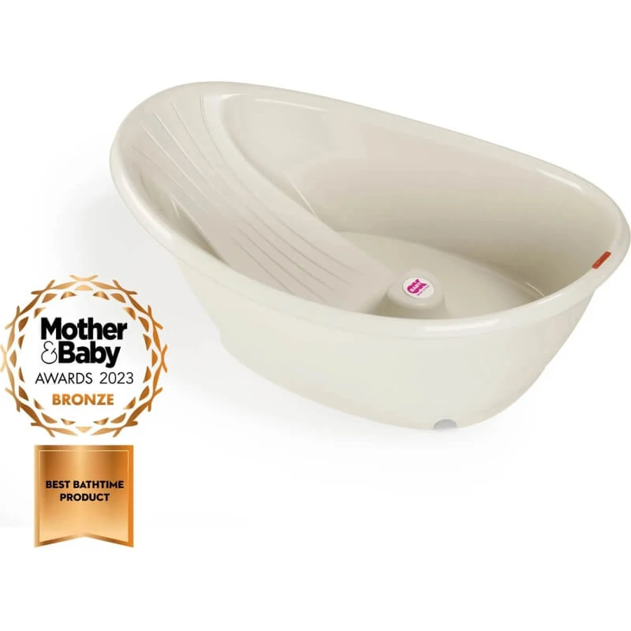 Okbaby Bella - Baignoire pour bébé 0-12 mois, blanche