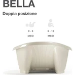 Okbaby Bella - Baignoire pour bébé 0-12 mois, blanche