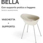 Okbaby Bella - Baignoire pour bébé 0-12 mois, blanche
