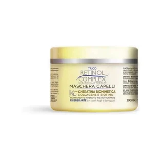 Retinol Complex Biomedical Keratin Mask for Fragile Hair, 300 ml