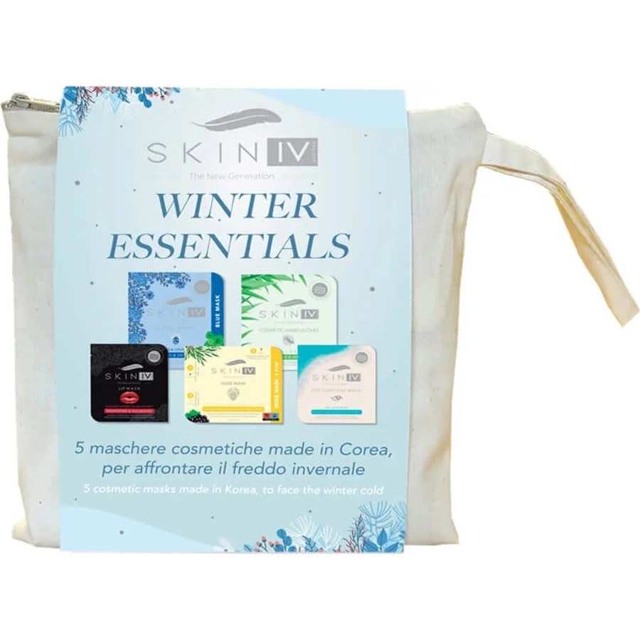 Skin iv Winter Essentials-cadeauset – 5 Koreaanse gezichtsmaskers