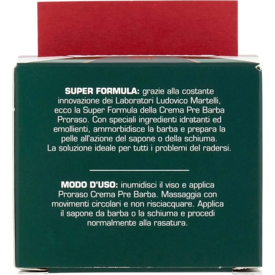 Proraso Refreshing – Rasiercreme mit Eukalyptusöl und Menthol, 100 ml