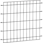 Ferplast Dog-inn 60 – Zusammenklappbare Metallbox für kleine Hunde mit verstellbarer Trennwand, 64,1 x 44,7 x H 49,2 cm